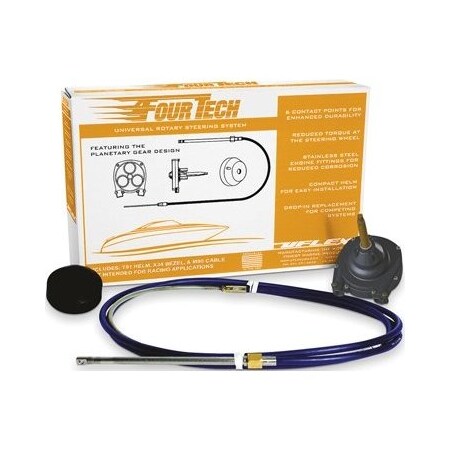 Uflex Kit-18' Zero Feedback Rotary, No FOURTECH18 ZTF FOURTECH18 ZTF